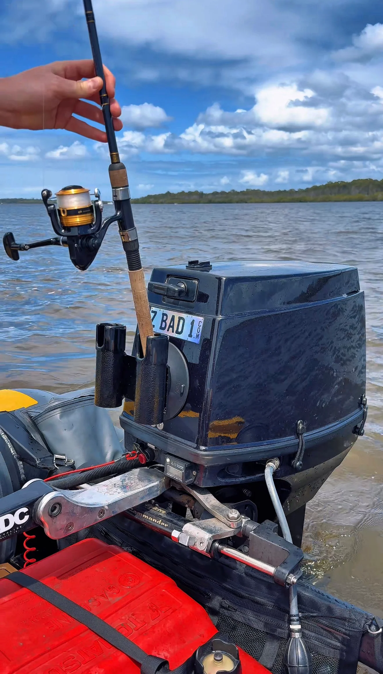 ZBAD1 - Suction Mount Rod Holder - Image 3